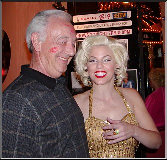 Dennis McLaughlin and Gailyn Addis as Marilyn Monroe...  Photo by Toni McLaughlin